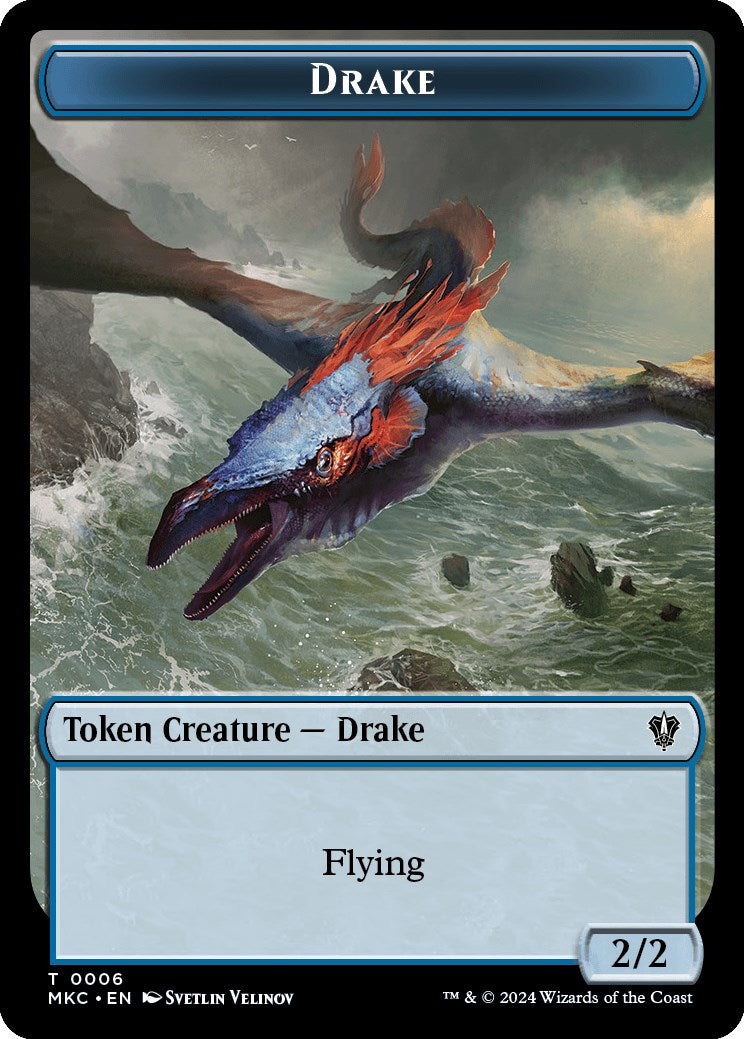 Drake // Cat Double-Sided Token [MKC - 6 // 15]