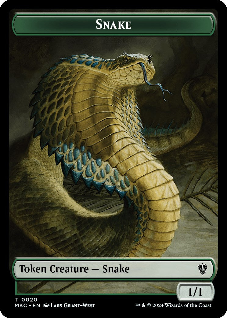 Snake // Morph Double-Sided Token [MKC - 20 // 30]