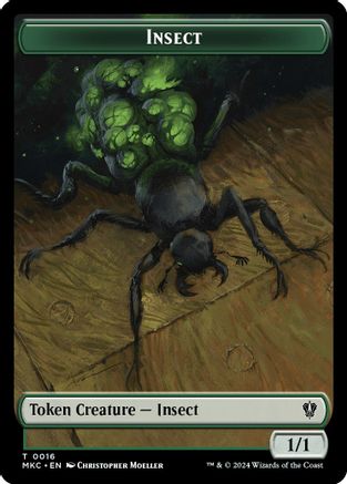 Insect (0016) // Manifest Double-Sided Token [MKC - 16 // 29]