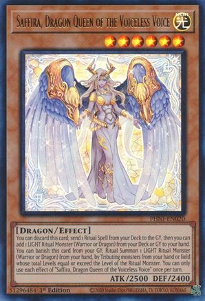 Saffira, Dragon Queen of the Voiceless Voice [PHNI - PHNI-EN020]