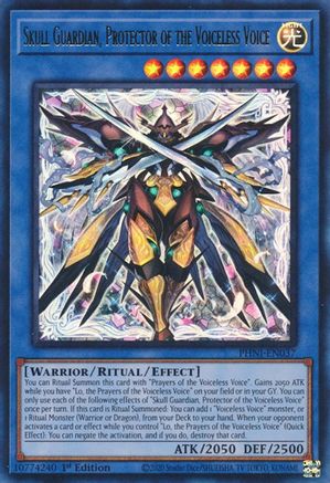 Skull Guardian, Protector of the Voiceless Voice [PHNI - PHNI-EN037]