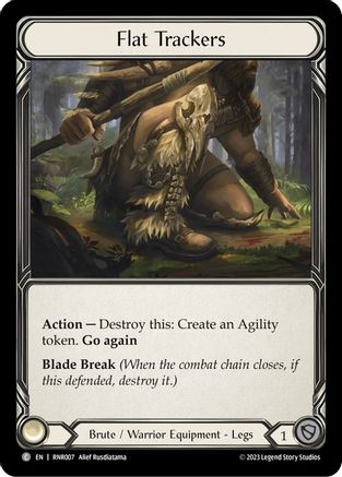 Flat Trackers (RNR007) - Blitz Deck: Heavy Hitters - Rhinar