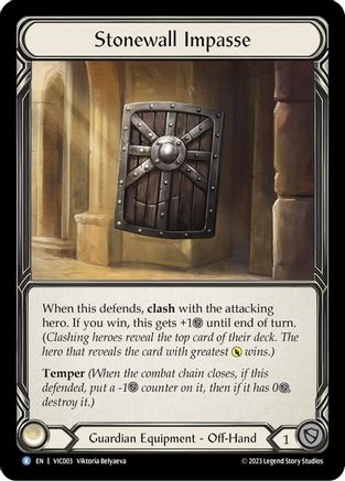 Stonewall Impasse (VIC003) - Blitz Deck: Heavy Hitters - Victor