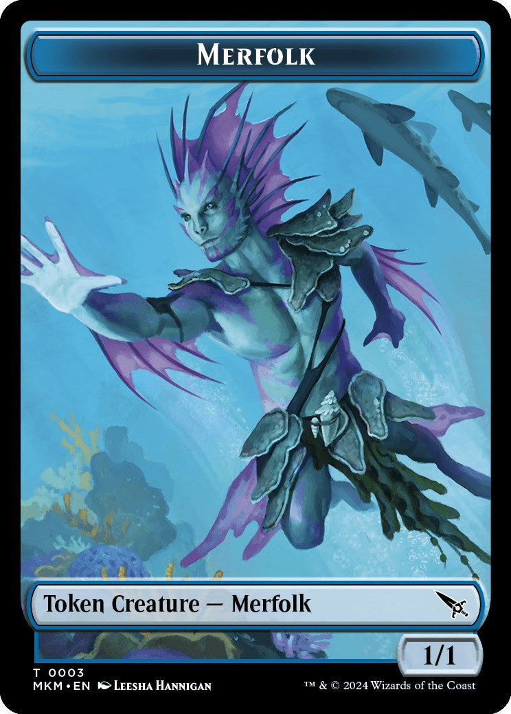 Merfolk Token [MKM - 3]