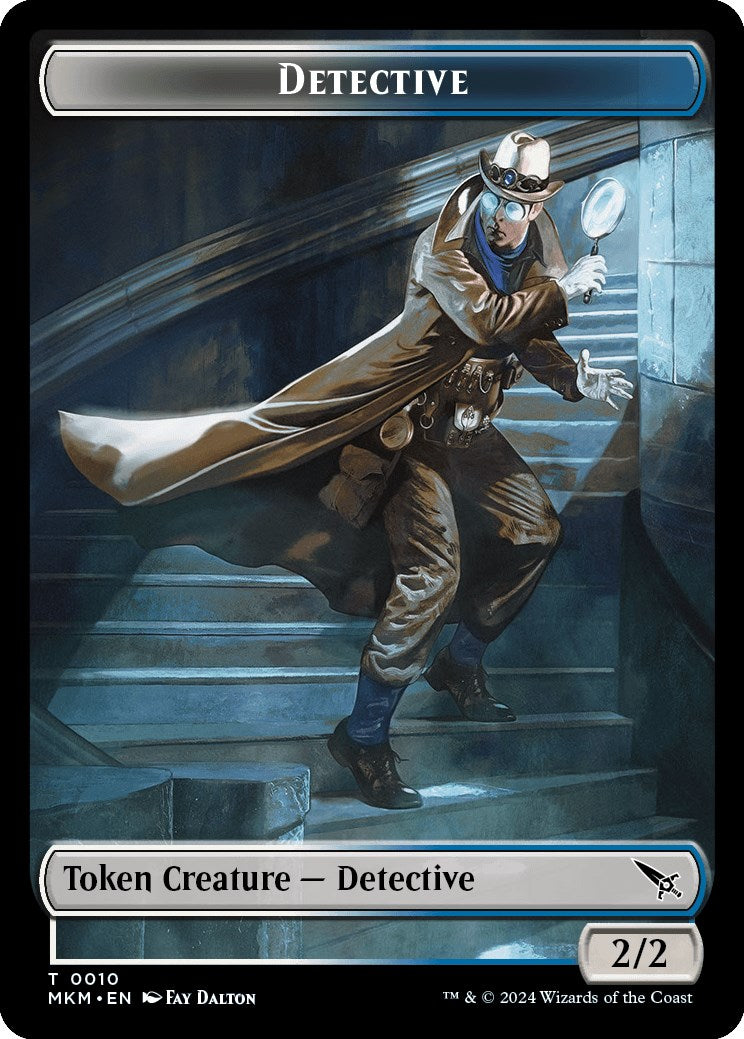 Detective // Goblin Double-Sided Token [MKM - 10 // 6]