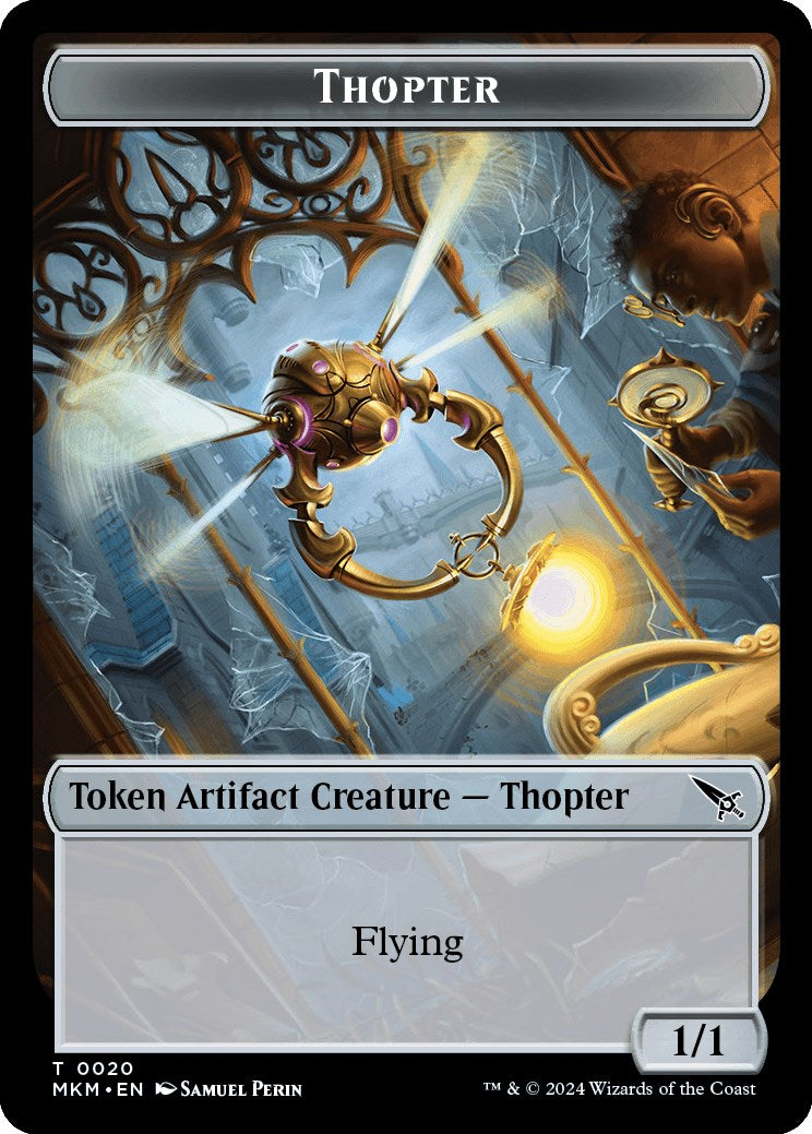 Thopter (0020) // Spirit Double-Sided Token [MKM - 20 // 12]