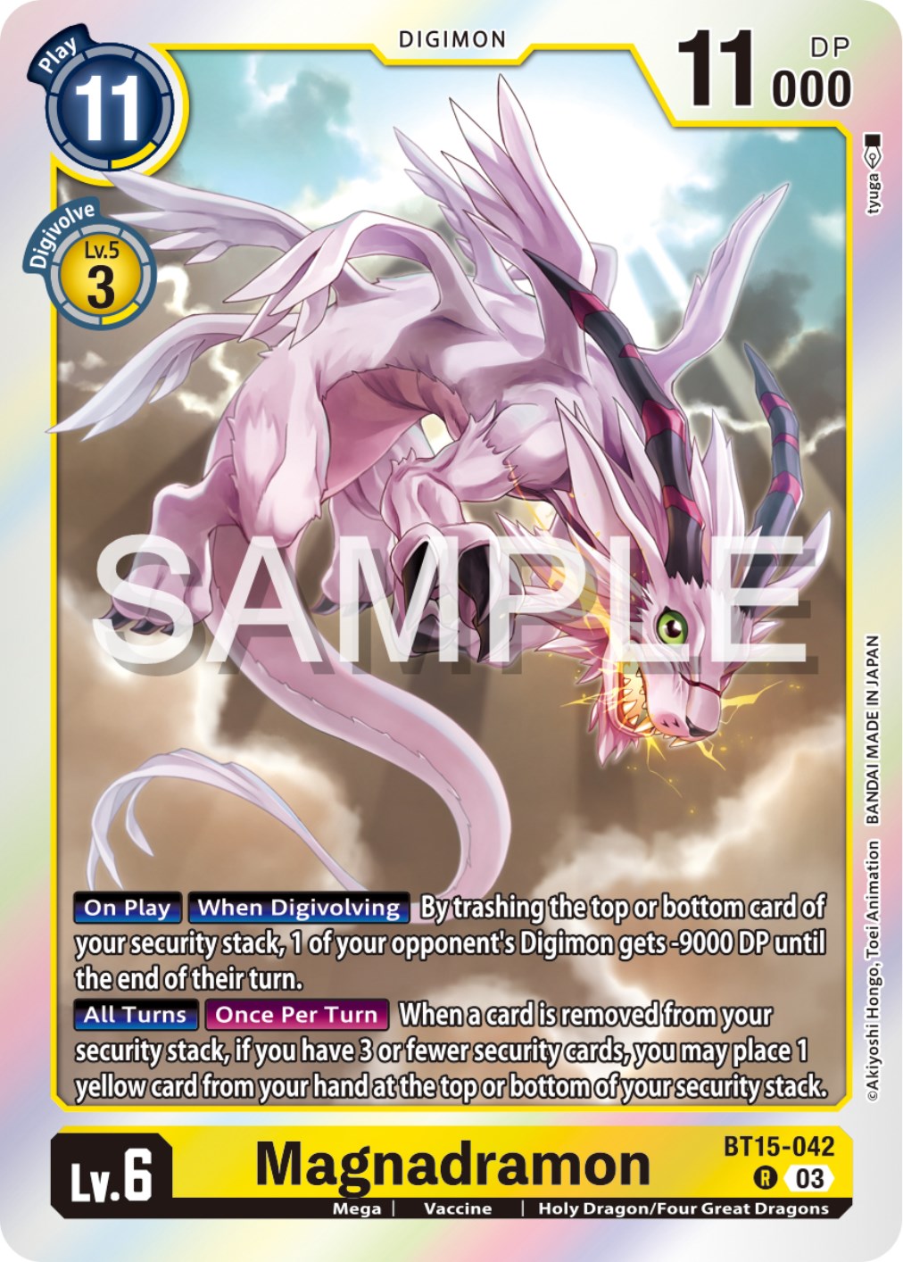 Magnadramon [BT15 - BT15-042 R]