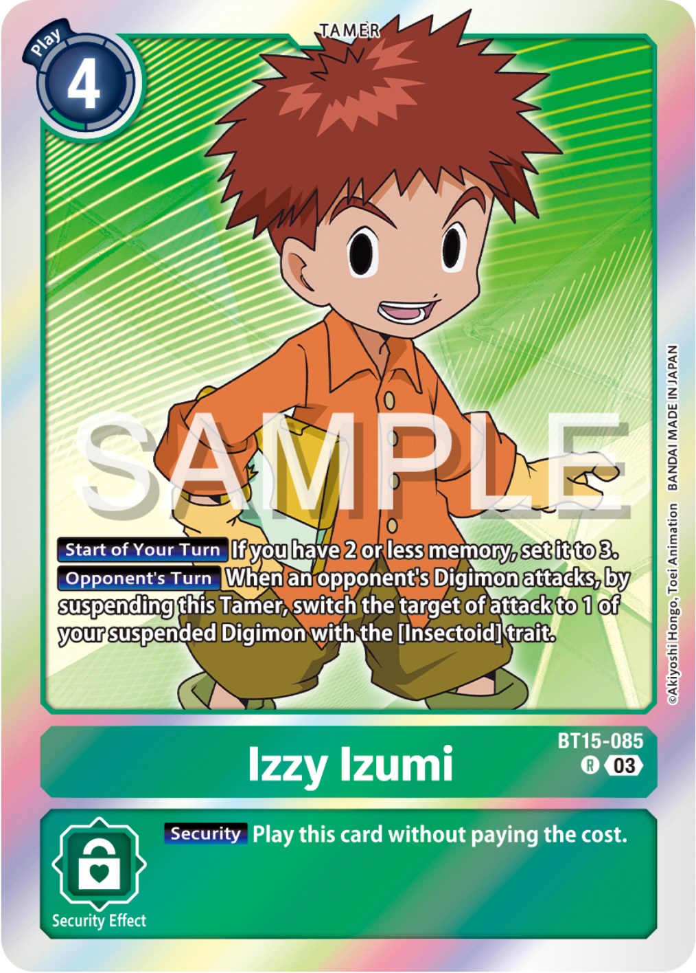 Izzy Izumi [BT15 - BT15-085 R]