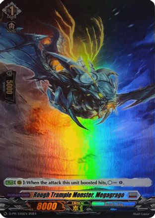 Rough Trample Monster, Megagrago (Foil) (D-PR/345EN) - D Promo Cards