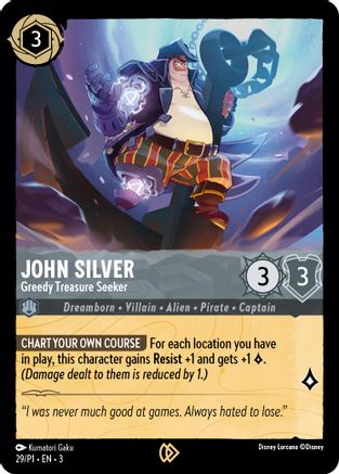 John Silver - Greedy Treasure Seeker [DLPC - 29]