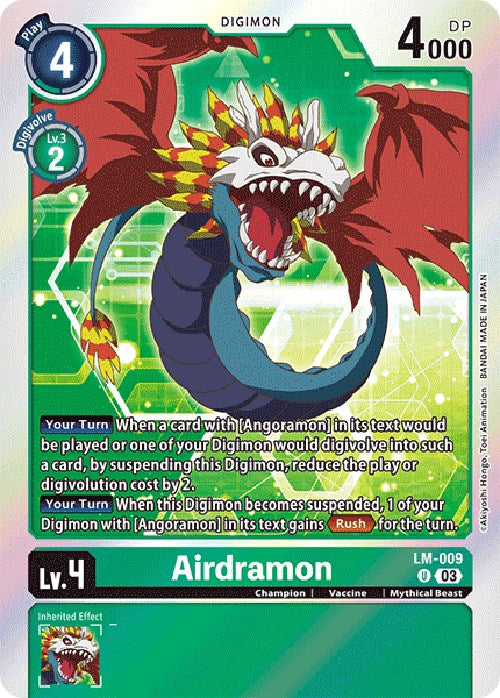Airdramon (English Exclusive) [BT15 - LM-009 U]