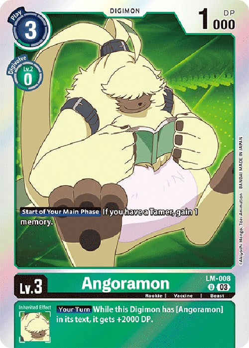 Angoramon (English Exclusive) [BT15 - LM-008 U]
