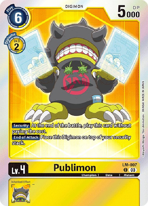 Publimon (English Exclusive) [BT15 - LM-007 C]