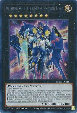 Number 90: Galaxy-Eyes Photon Lord (Silver) [BLC1 - BLC1-EN018]
