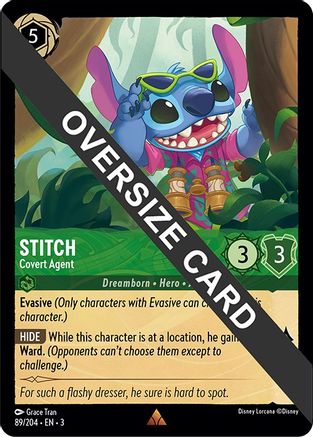 Stitch - Covert Agent (Oversized) [3 - 89/204]