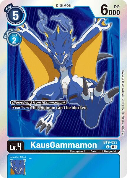 KausGammamon (Double Pack Set 02) [BT09 - BT9-023 C]