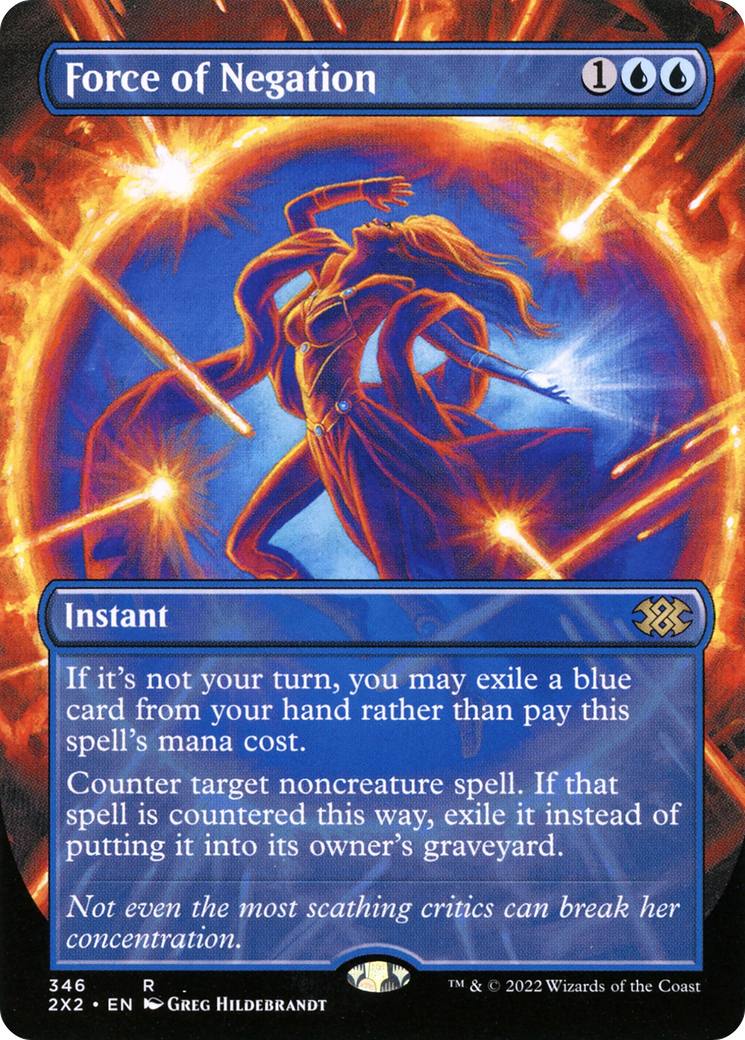 Force of Negation (Borderless) [2X2 - 346]
