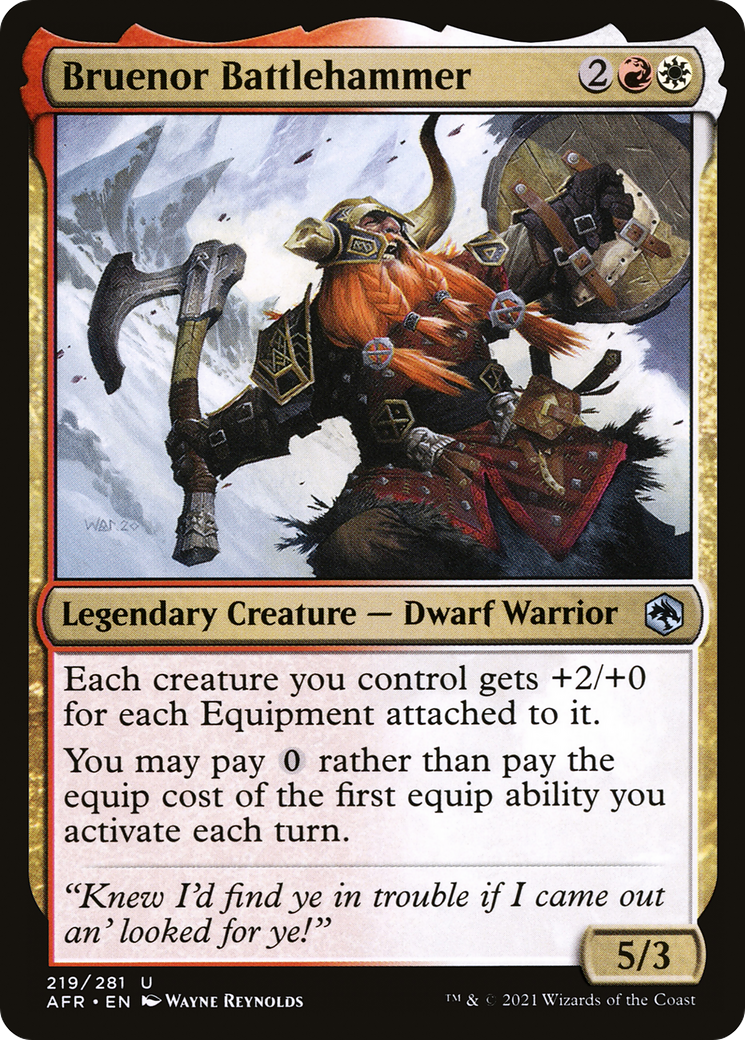Bruenor Battlehammer [AFR - 219]