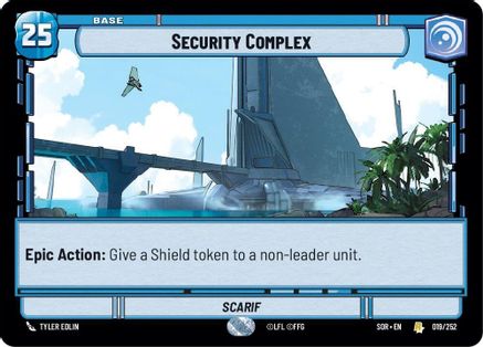 Security Complex (019/252) - Spark of Rebellion Foil