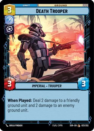 Death Trooper (033/252) - Spark of Rebellion Foil
