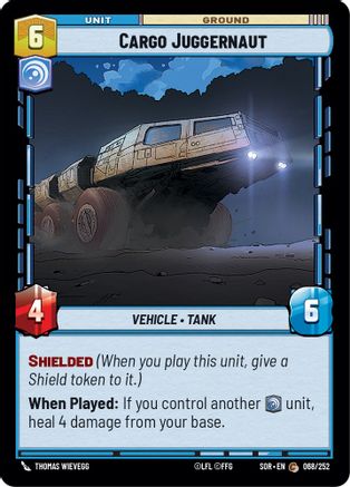 Cargo Juggernaut (068/252) - Spark of Rebellion Foil