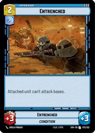 Entrenched (072/252) - Spark of Rebellion Foil