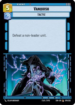 Vanquish (078/252) - Spark of Rebellion Foil