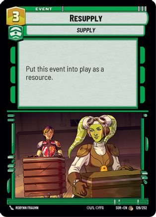 Resupply (126/252) - Spark of Rebellion Foil