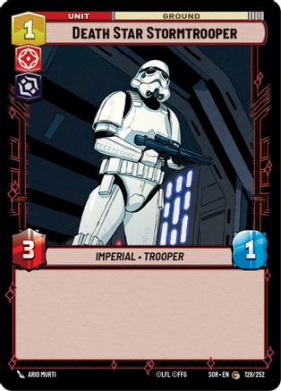 Death Star Stormtrooper (128/252) - Spark of Rebellion Foil