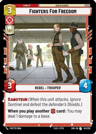 Fighters For Freedom (143/252) - Spark of Rebellion Foil