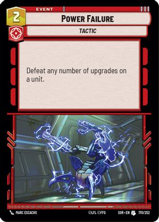 Power Failure (170/252) - Spark of Rebellion Foil