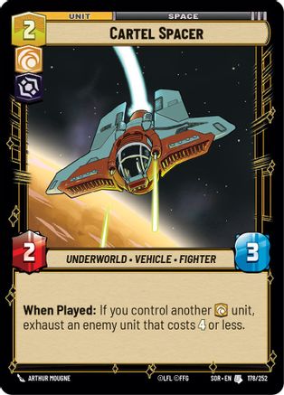 Cartel Spacer (178/252) - Spark of Rebellion