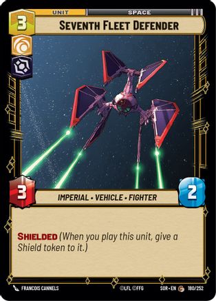Seventh Fleet Defender (180/252) - Spark of Rebellion Foil