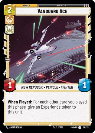 Vanguard Ace (191/252) - Spark of Rebellion Foil