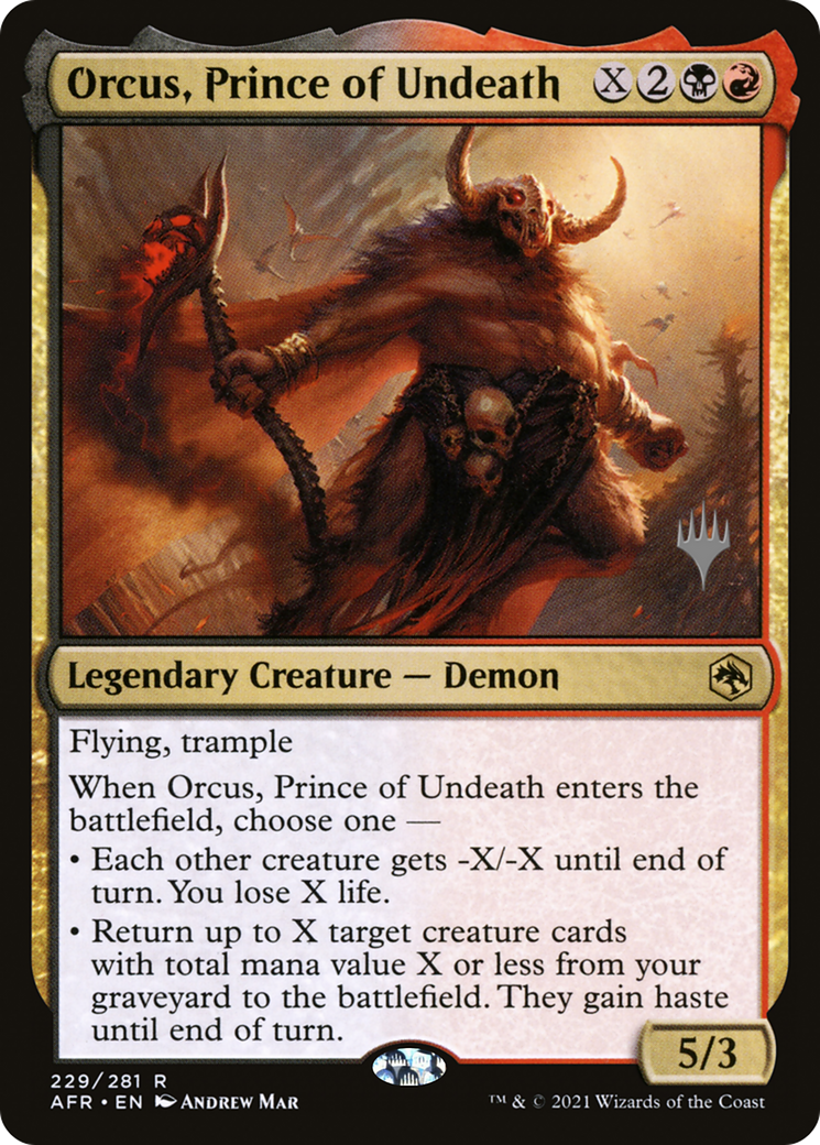 Orcus, Prince of Undeath [PPAFR - 229]