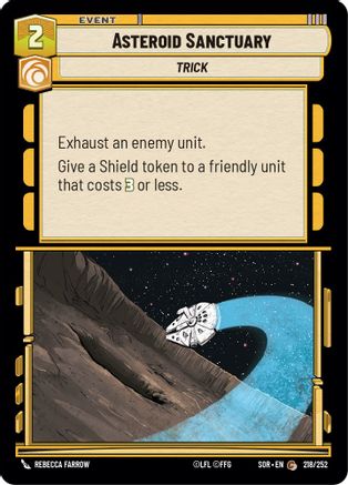 Asteroid Sanctuary (218/252) - Spark of Rebellion Foil