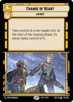 Change of Heart (224/252) - Spark of Rebellion Foil