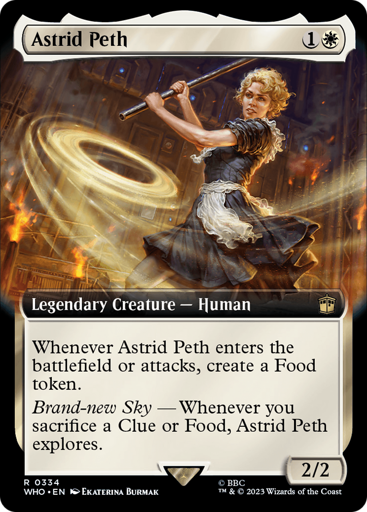 Astrid Peth (Extended Art) (WHO-334) - Doctor Who: (Extended Art) Foil
