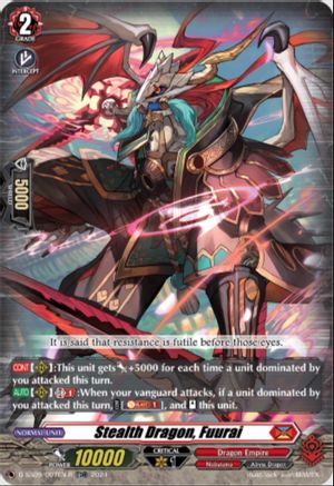Stealth Dragon, Fuurai (TDR) (D-SS09/007EN-R) - D-SS09: Special Series 09 Stride Deckset -Shiranui-