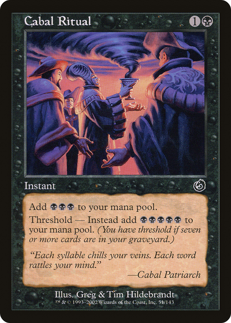 Cabal Ritual [TOR - 51]