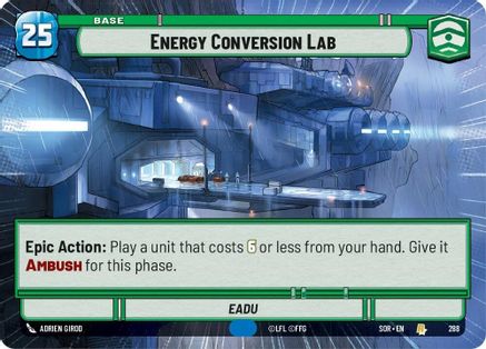 Energy Conversion Lab (Hyperspace) (288) - Spark of Rebellion