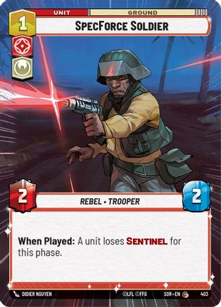 SpecForce Soldier (Hyperspace) (403) - Spark of Rebellion