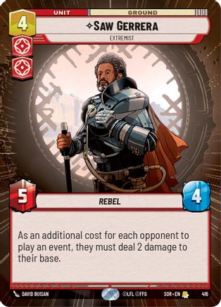 Saw Gerrera - Extremist (Hyperspace) (416) - Spark of Rebellion