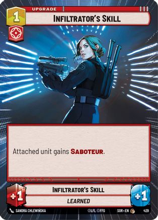 Infiltrator's Skill (Hyperspace) (429) - Spark of Rebellion