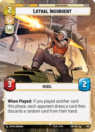 Lothal Insurgent (Hyperspace) [SOR - 452]