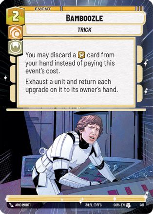 Bamboozle (Hyperspace) (461) - Spark of Rebellion Foil