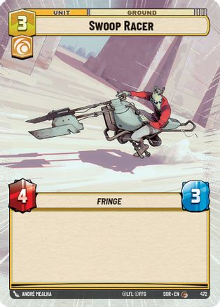 Swoop Racer (Hyperspace) (472) - Spark of Rebellion Foil