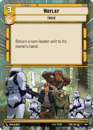 Waylay (Hyperspace) (484) - Spark of Rebellion Foil
