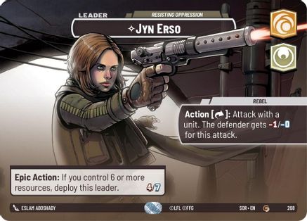 Jyn Erso - Resisting Oppression (Showcase) [SOR - 268]