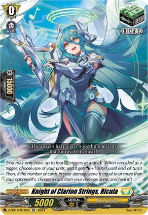Knight of Clarion Strings, Ricula (D-SS10/016EN) - D-SS10: Special Series 10 Stride Deckset -Luard-